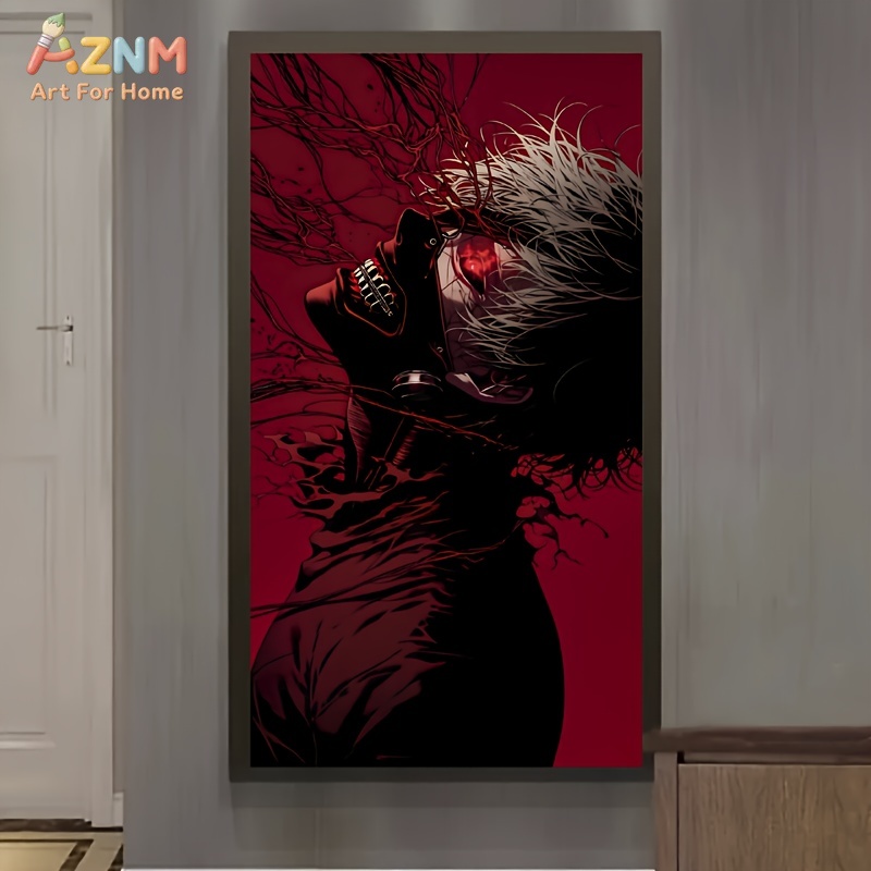 Home Decor Tokyo - AZNM Tokyo Ghoul Kaneki Ken Red