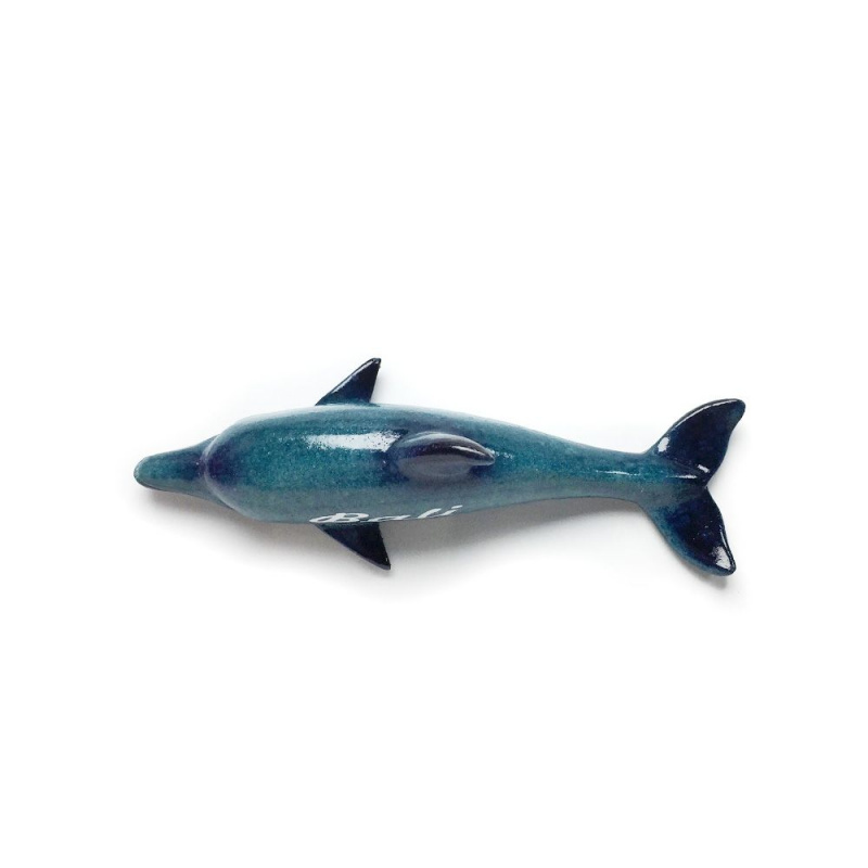 Home Decor Bali - Bali Island Souvenir Painted Imitation Blue