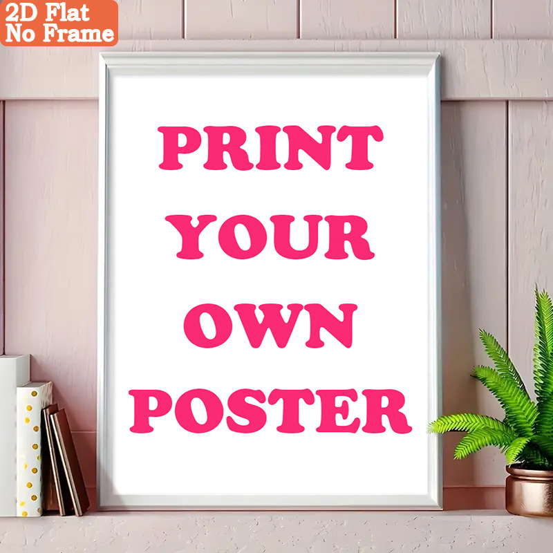 Home Decor Wall Pictures - Custom Frameless Photo Canvas Printing Print