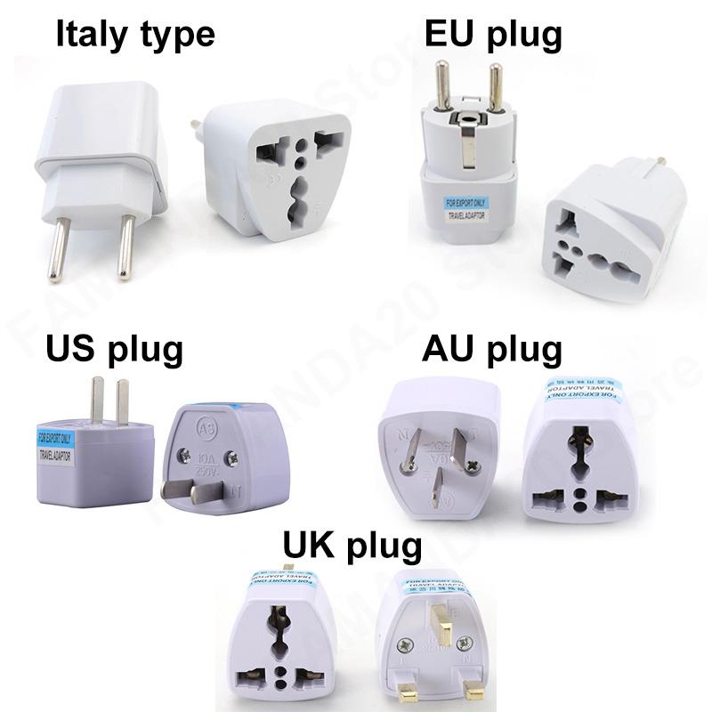 Home Decor Uk - Universal US/UK/AU/DE/Italy Plug Adapter USA To