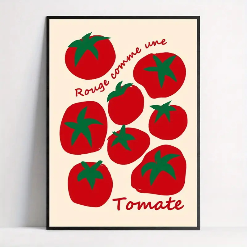 Modern Colorful Red Tomatoes W - Home Decor Nz review and price