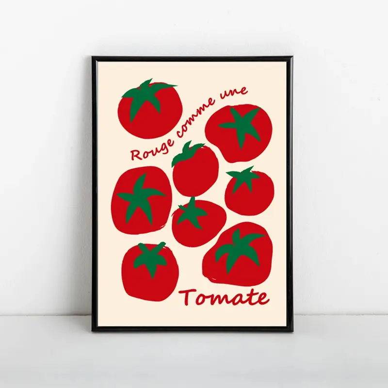Modern Colorful Red Tomatoes W - Home Decor Nz review and price