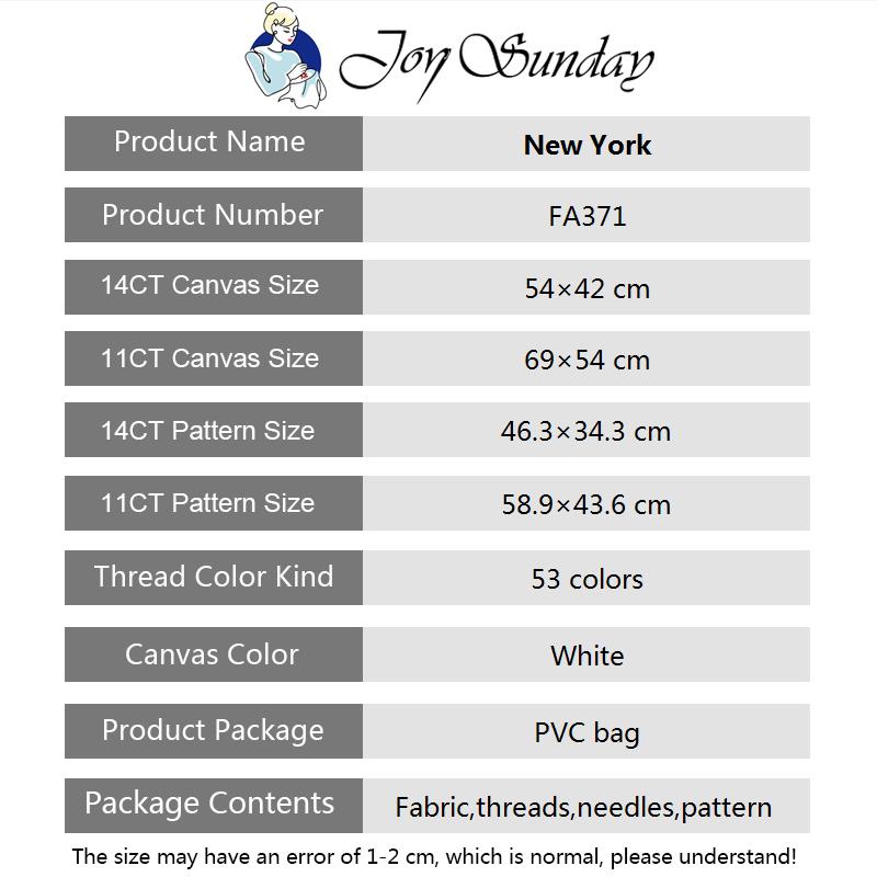 Joy Sunday Cross Stitch Kits 1 - Home Decor New York review and price