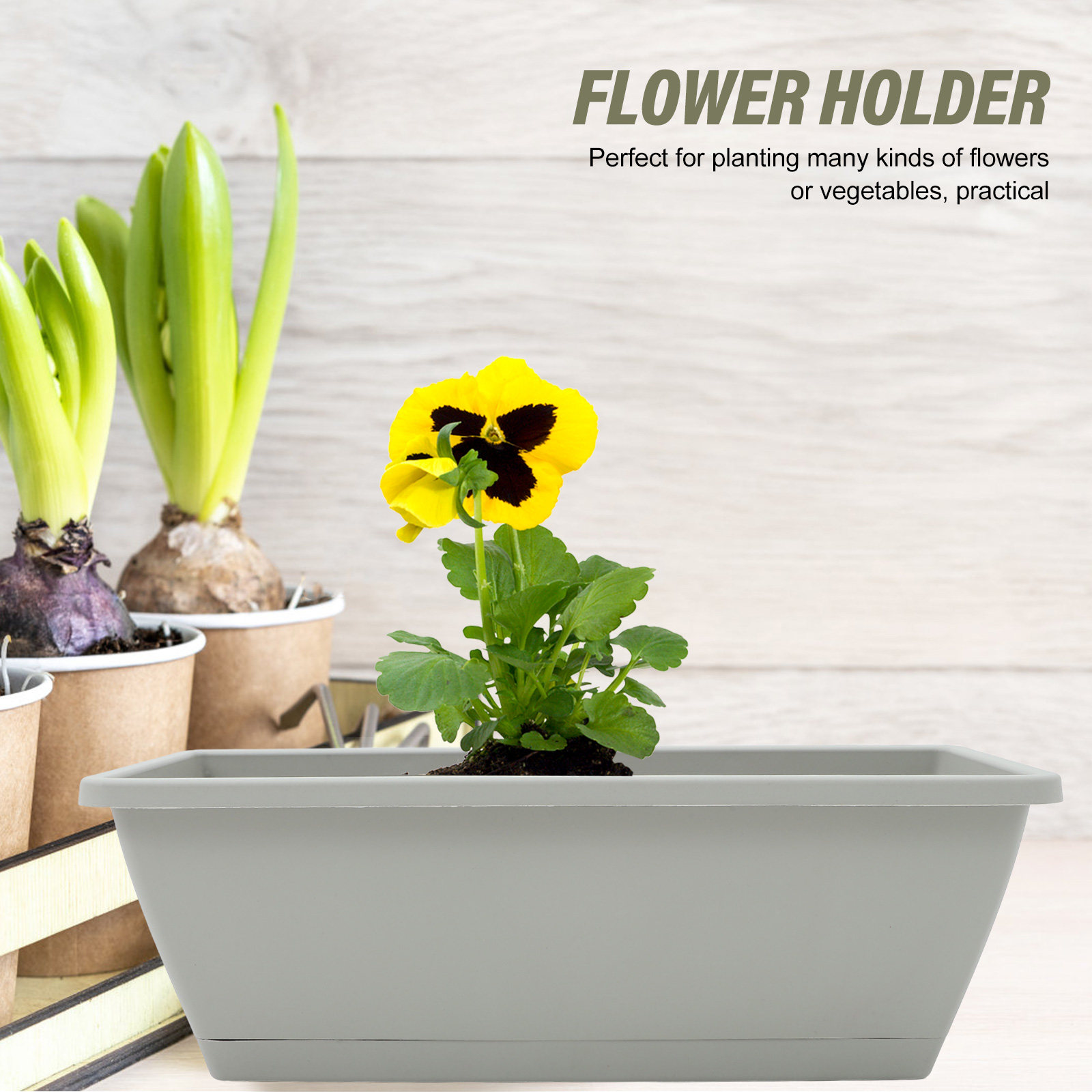 4Sets Windowsill Planter Box V - Succulent Planter Pot review and price