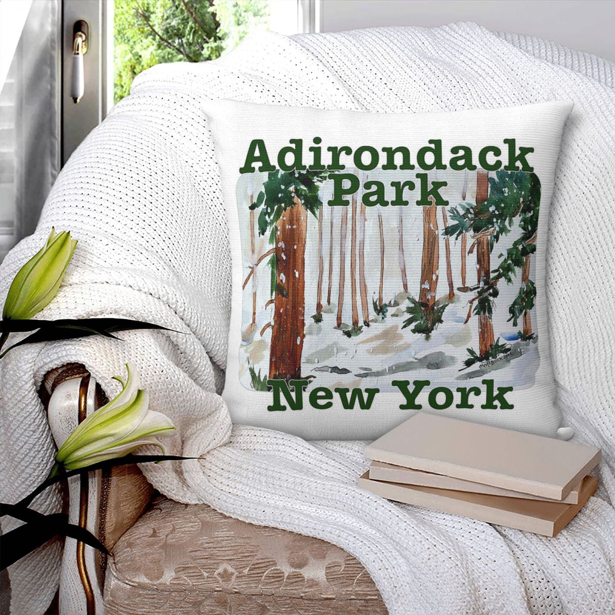 Adirondack Park New York Pillo - Home Decor New York review and price