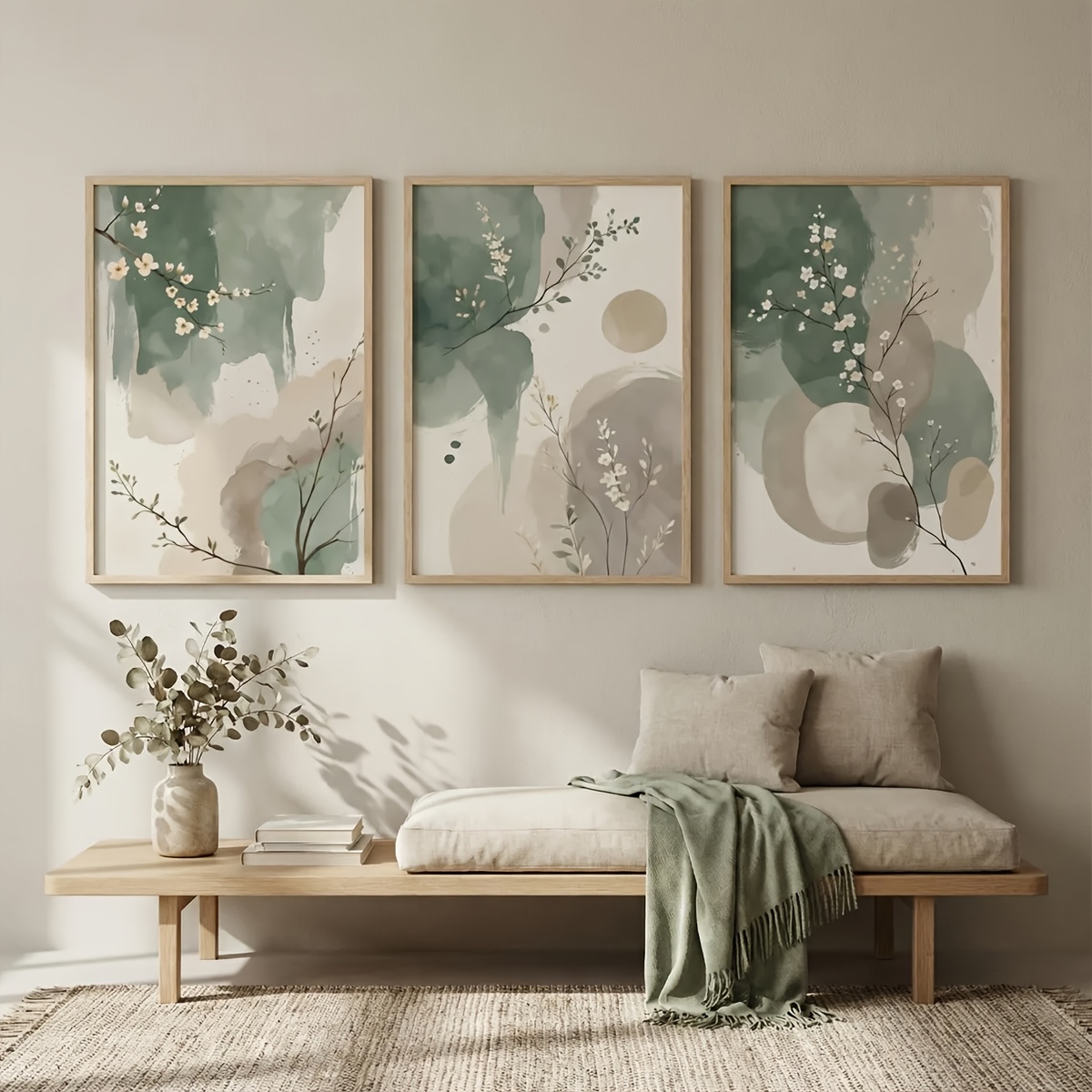 3pcs Japanese-Style Plant Canv - Home Decor Trends review and price