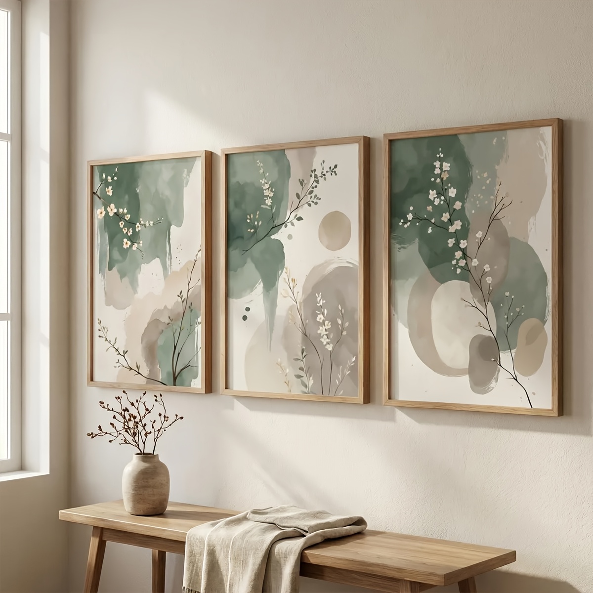 3pcs Japanese-Style Plant Canv - Home Decor Trends review and price
