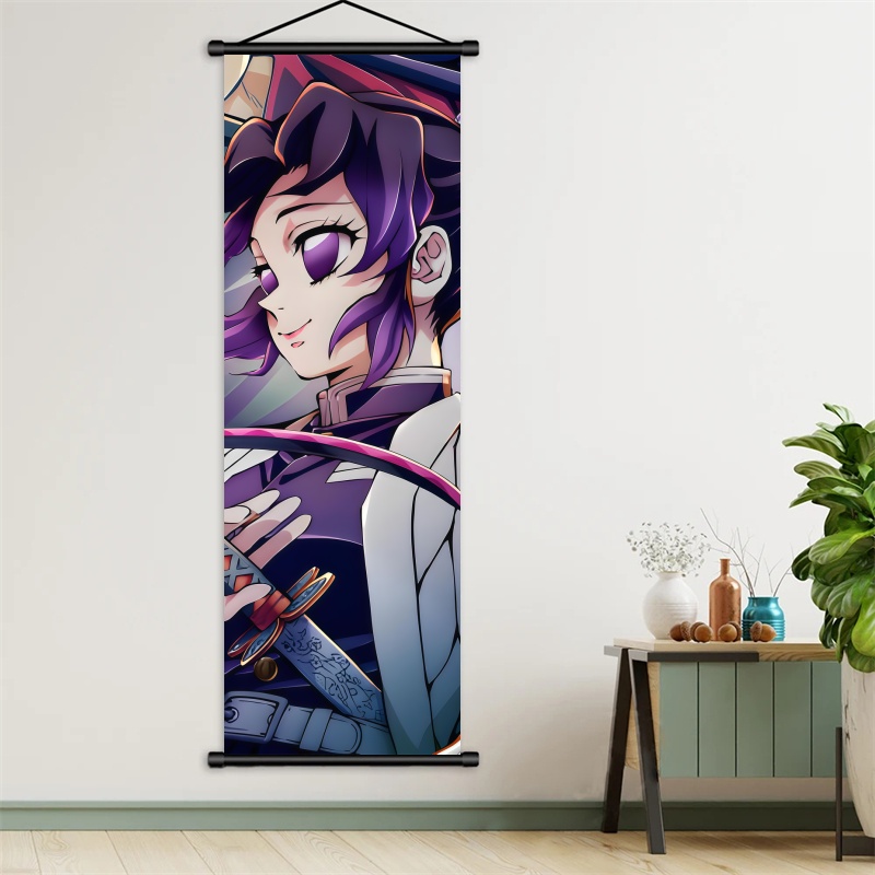 Shinobu Kocho Demon Slayer Art - Home Decor Wall Pictures review and price