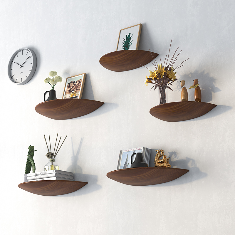 Wooden Semicircle Wall Shelf B - Home Decor Ikea review and price
