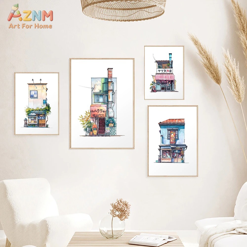 AZNM Japanese Storefront Water - Home Decor Tokyo review and price