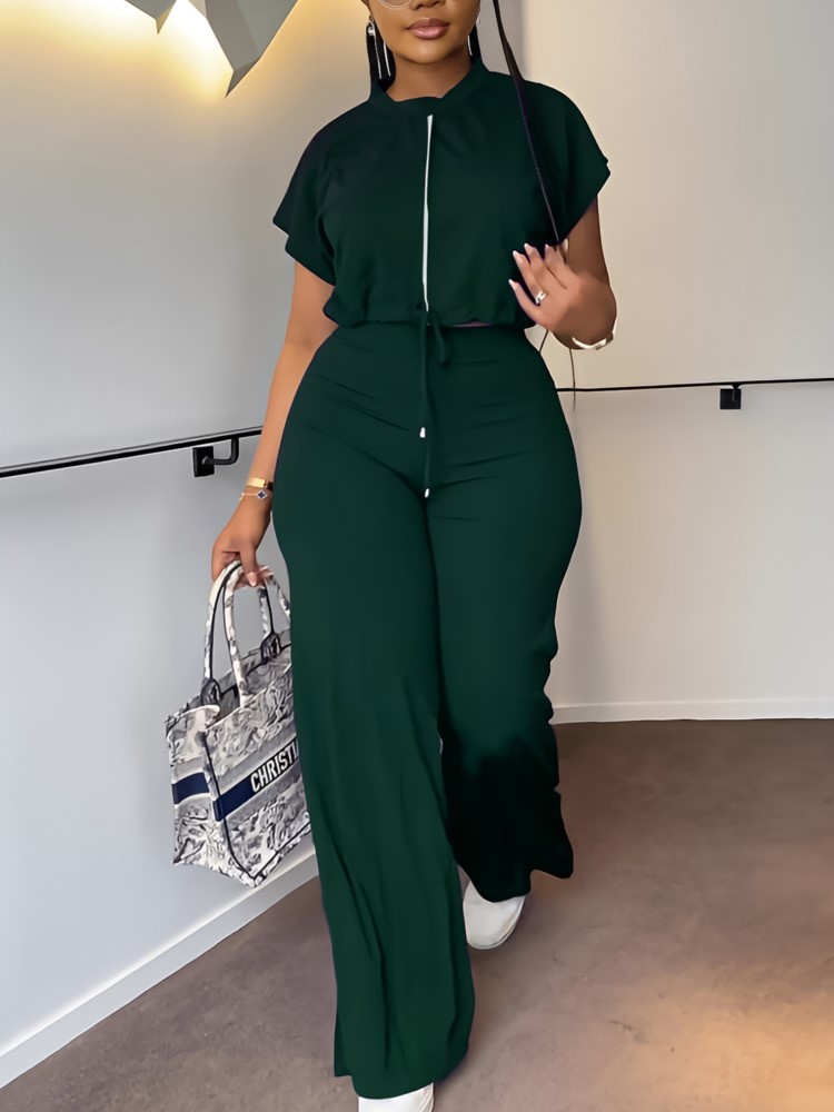 Women Casual Round Neck Drawst - Home Decor Zara review and price