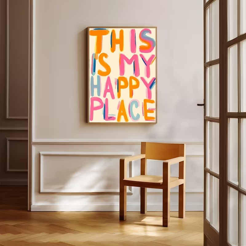Modern This Is My Happy Place  - Home Decor Nz review and price