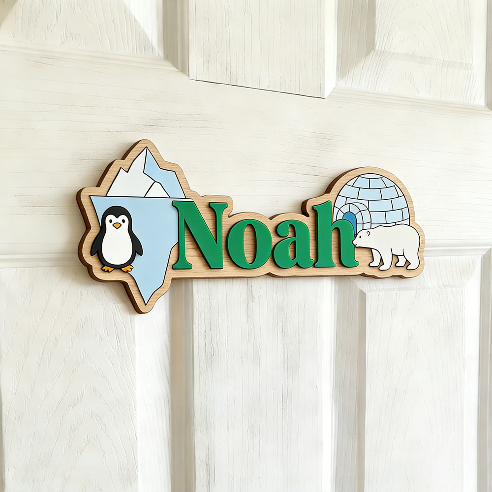 Arctic Penguin & Polar Bear Cu - Home Decor Wall Pictures review and price