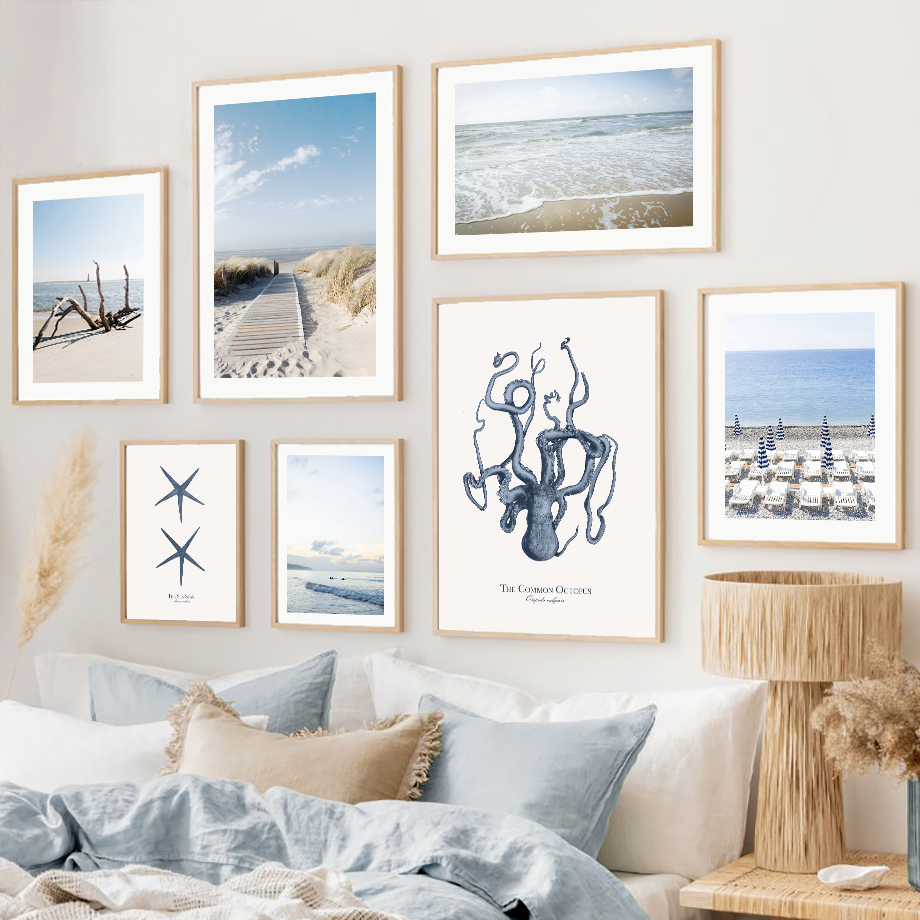 Wall Art Canvas Painting Sea B - Sand Art Picture review and price