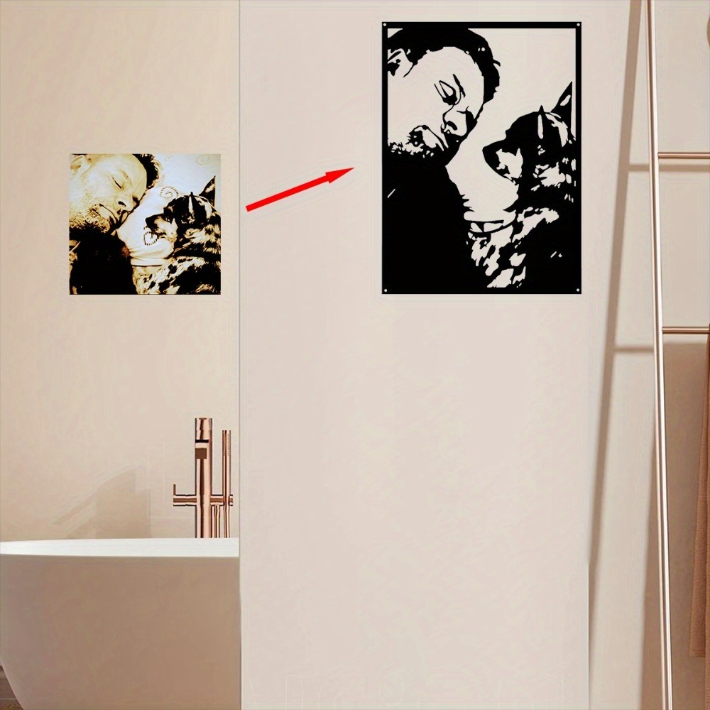 Custom Framed Metal Portrait A - Home Decor Frames review and price