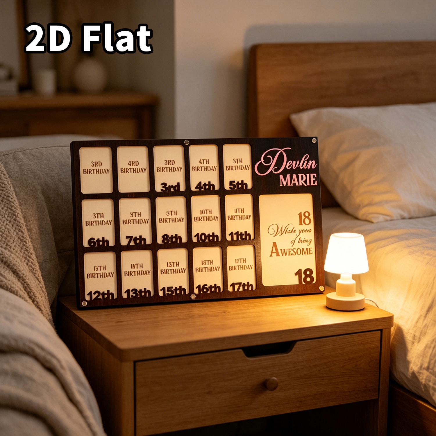 1Pc Custom Grade Photo Frame W - Home Decor Frames review and price