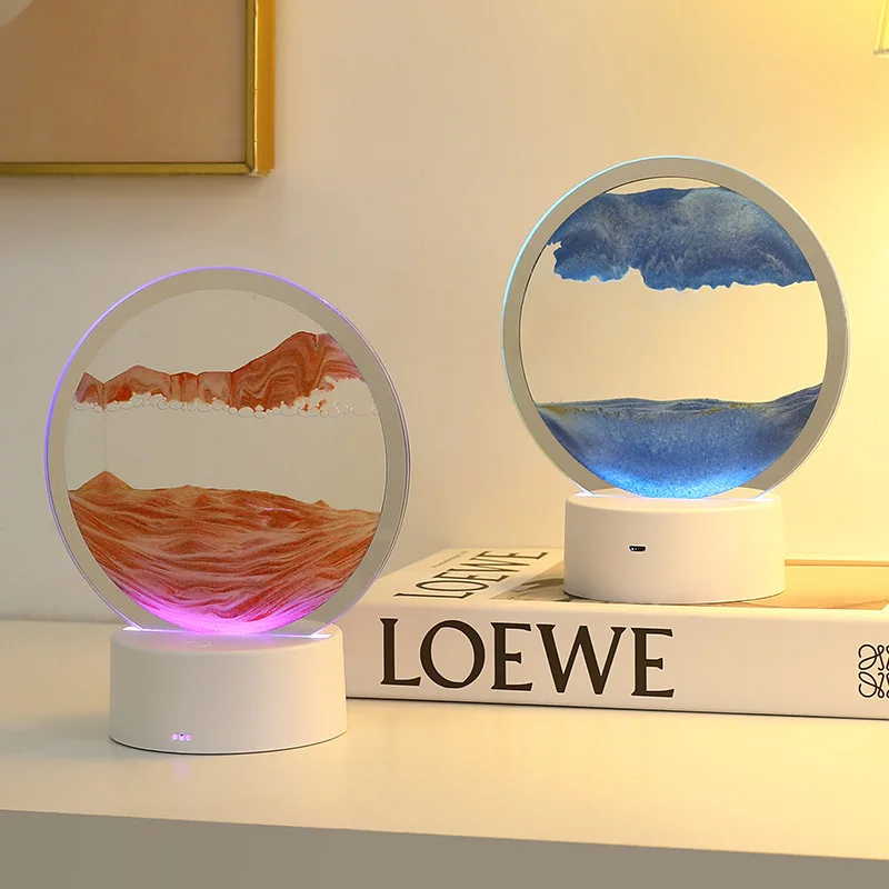 LED 16 Colors 3D Sandscape Lam - Sand Art Picture review and price