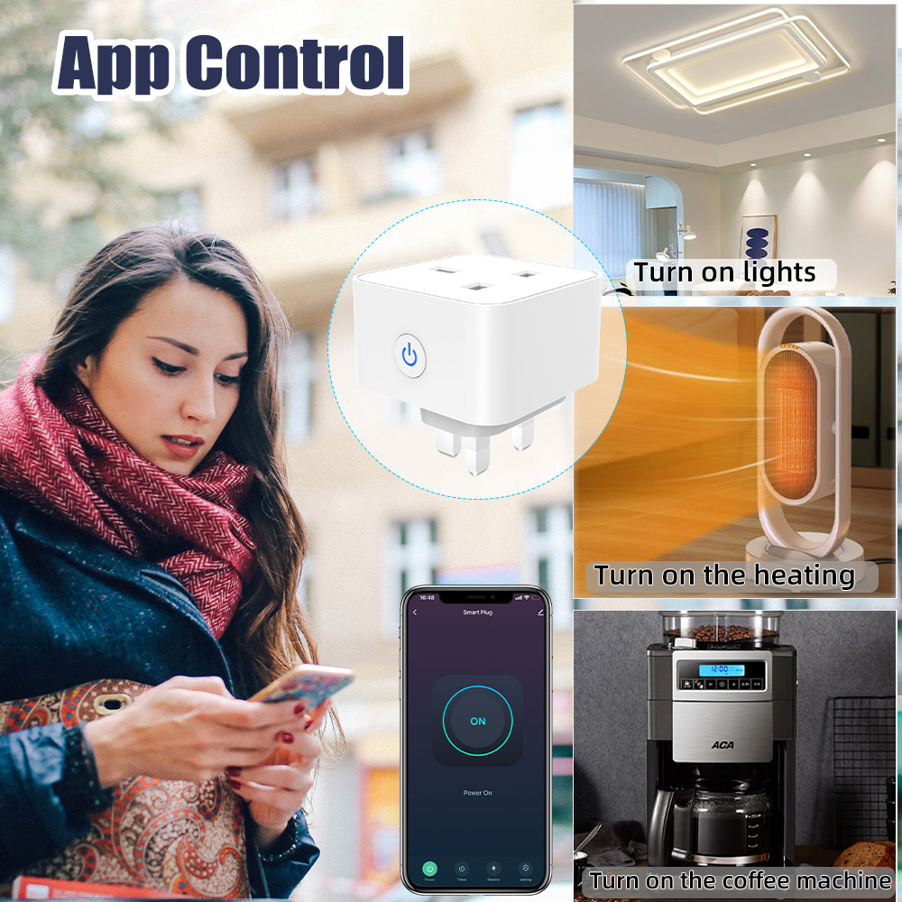 Tuya Smart Socket 16A/20A WiFi - Home Decor Uk review and price