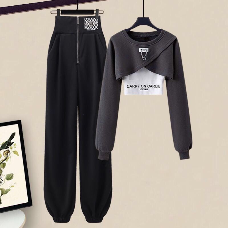 Korean Elegant Sportswear Suit - Home Decor Zara review and price