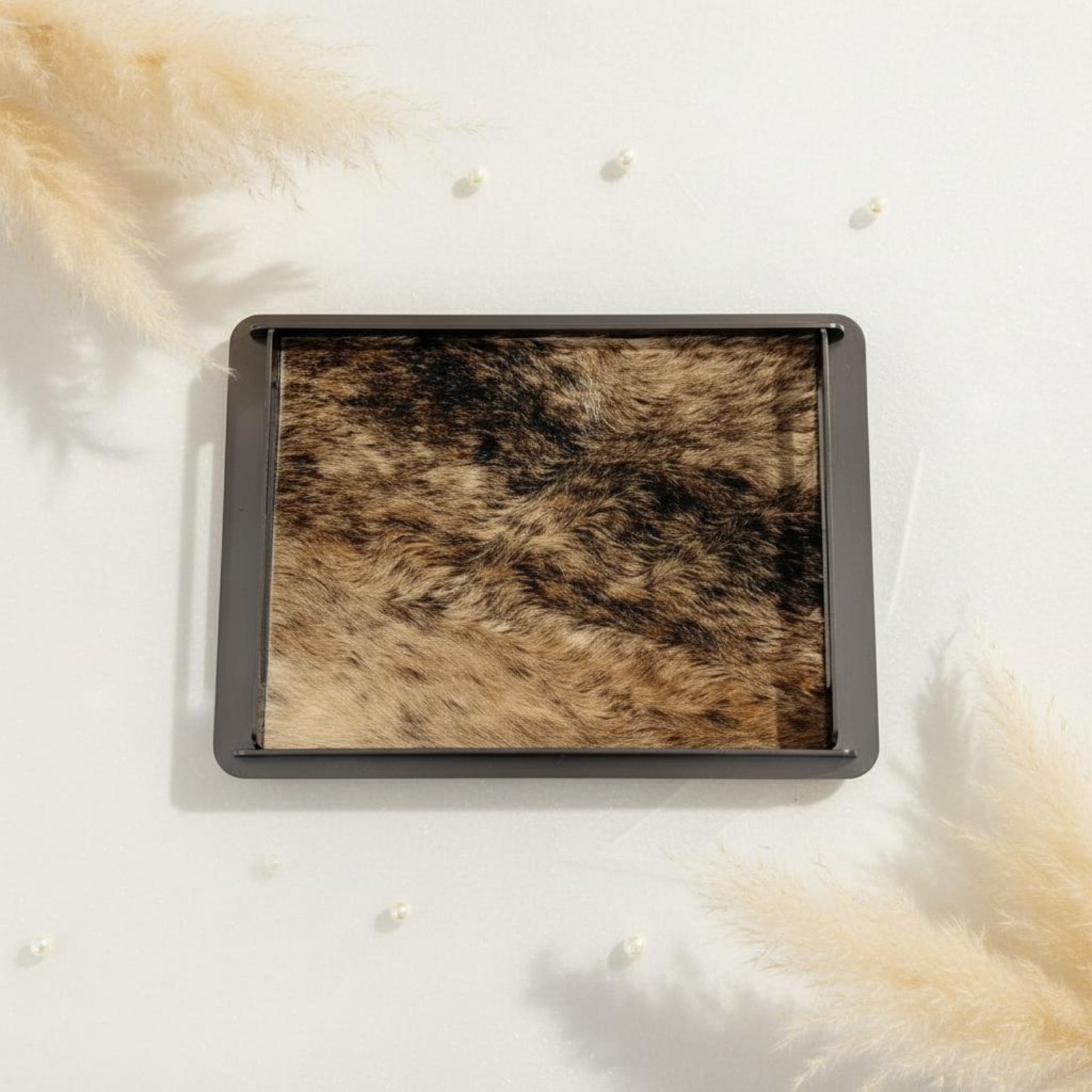 Horsehair Decorative Tray Crea - Home Decor Frames review and price