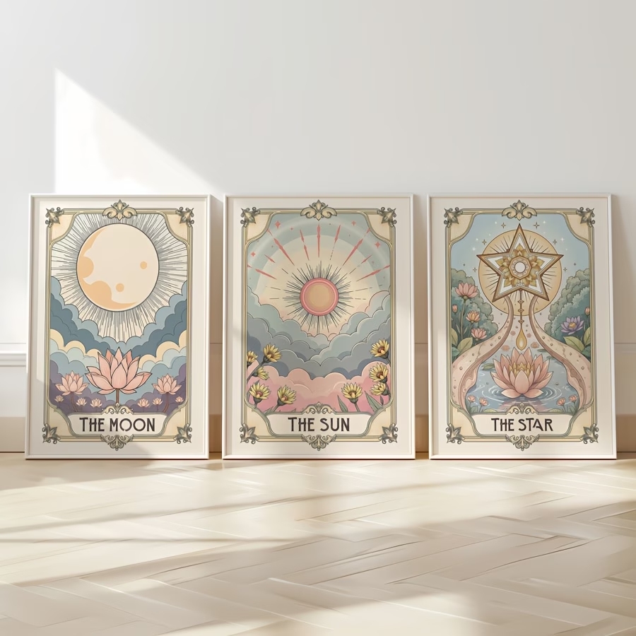 Modern Boho Tarot Sun And Moon - Home Decor Nz review and price