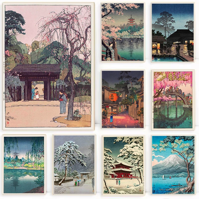 Retro Ukiyo-e Traditional Japa - Home Decor Tokyo review and price