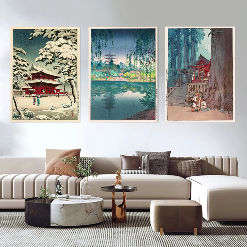 Retro Ukiyo-e Traditional Japa - Home Decor Tokyo review and price