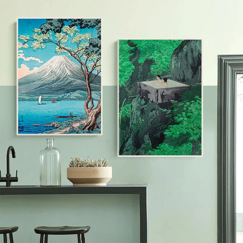 Retro Ukiyo-e Traditional Japa - Home Decor Tokyo review and price
