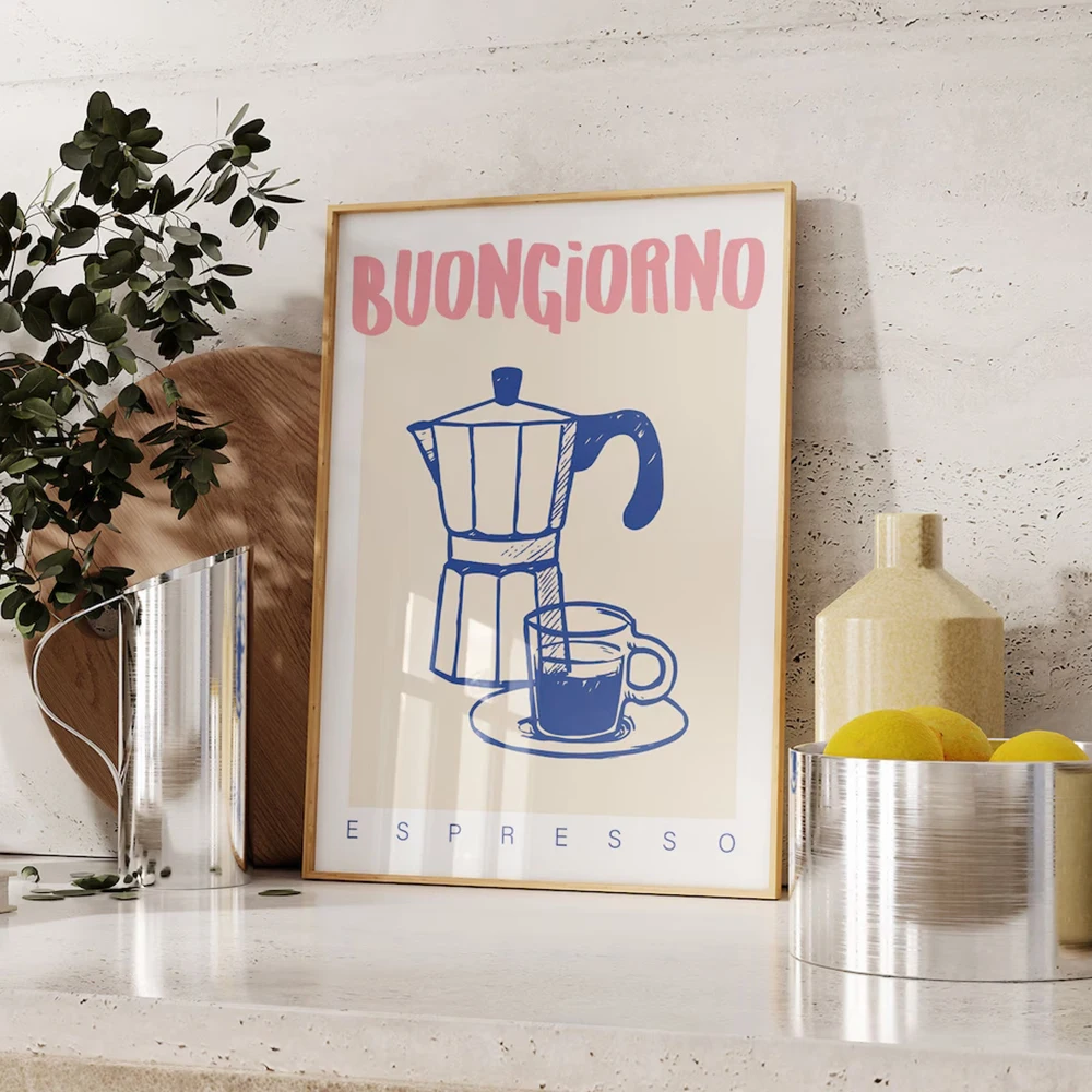 Modern Coffee Espresso Wall Ar - Home Decor Nz review and price