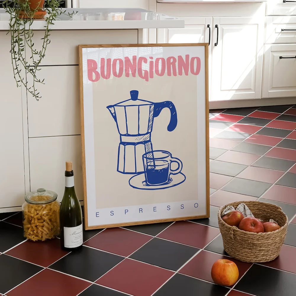 Modern Coffee Espresso Wall Ar - Home Decor Nz review and price