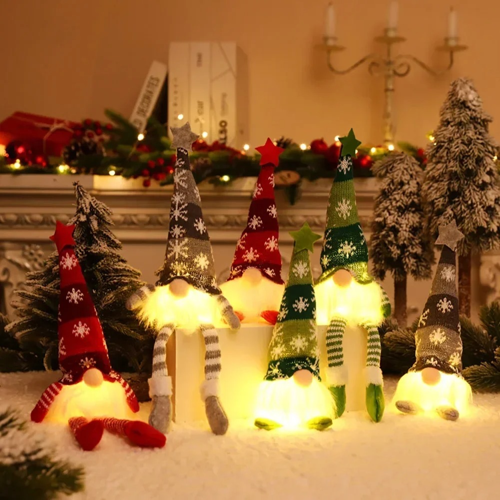 LED Christmas Gnome Faceless D - Home Decor Xmas Gifts review and price