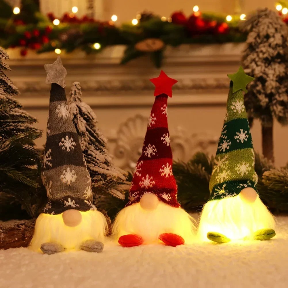 LED Christmas Gnome Faceless D - Home Decor Xmas Gifts review and price