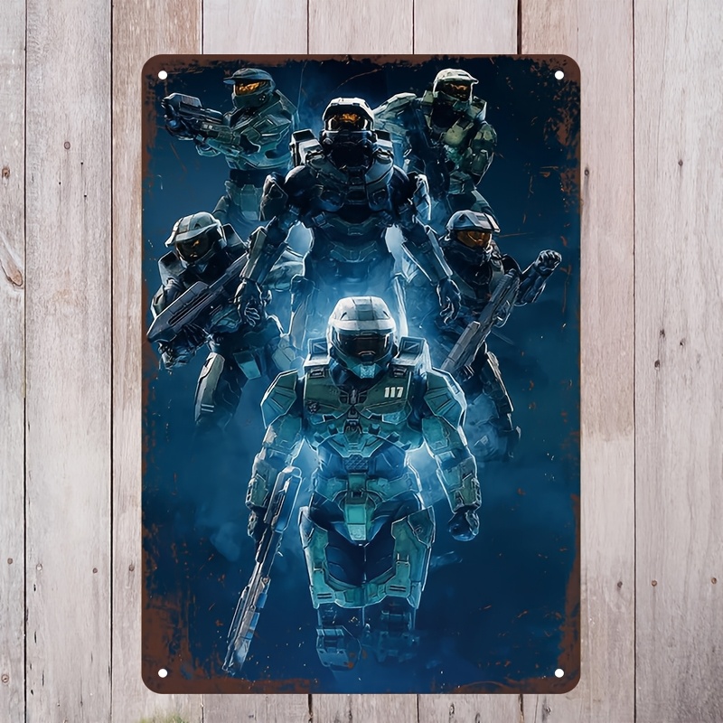 Halo-Inspired Metal Wall Art S - Home Decor Trends review and price