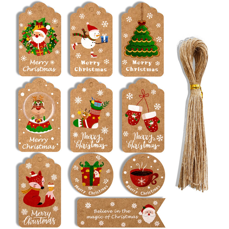 50pcs Merry Christmas Thank Yo - Home Decor Xmas Gifts review and price