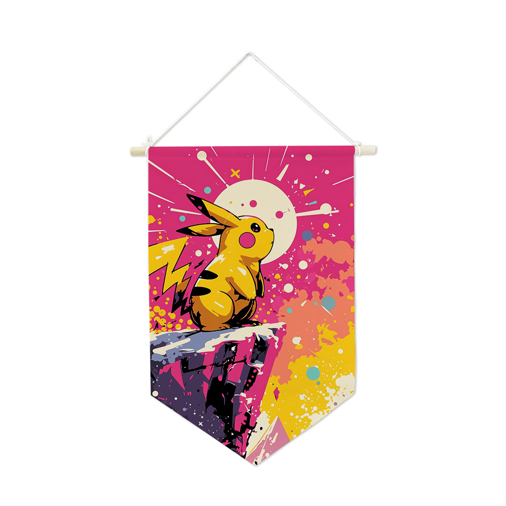 Pokemons Hanging Cloth Anime P - Home Decor Wall Pictures review and price