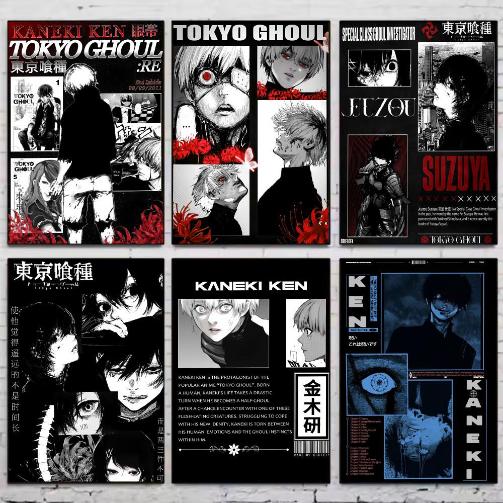 Anime T-tokyo Ghoul Poster Pos - Home Decor Tokyo review and price
