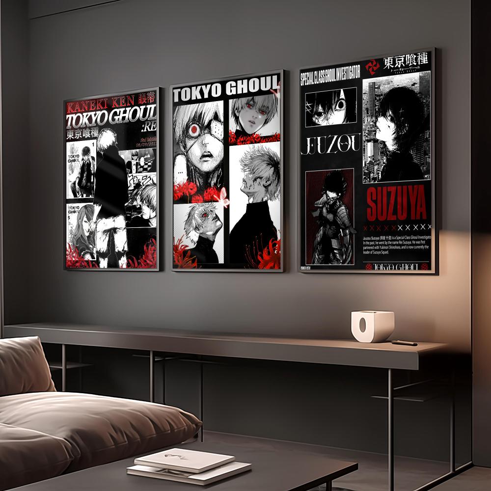 Anime T-tokyo Ghoul Poster Pos - Home Decor Tokyo review and price