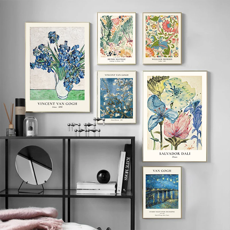 Van Gogh Star Vase Series Wall - Home Decor Ikea review and price