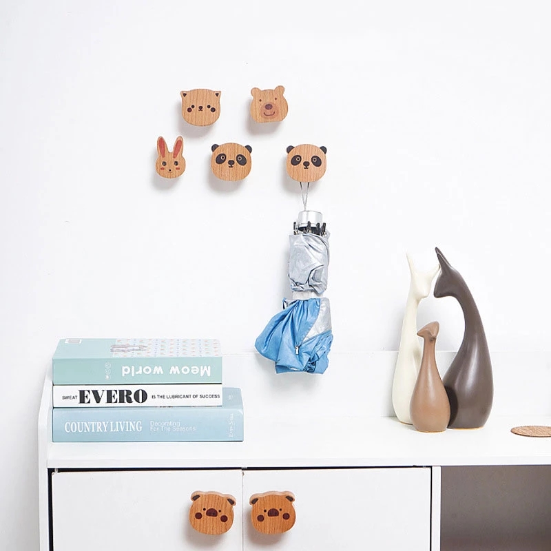 Wooden Cute Animal Coat Hook S - Home Decor Ikea review and price