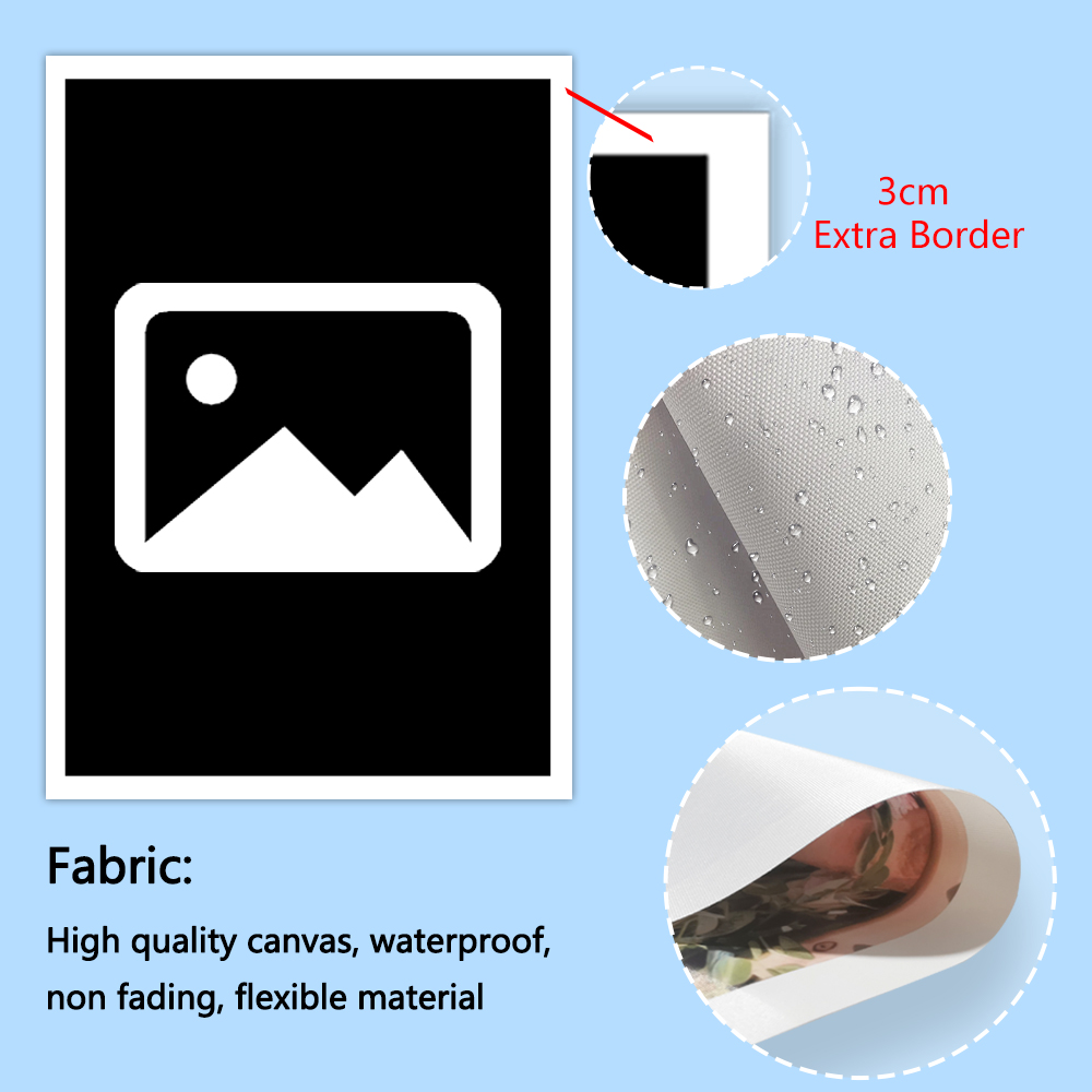 1Pc Customized all size canvas - Home Decor Frames review and price