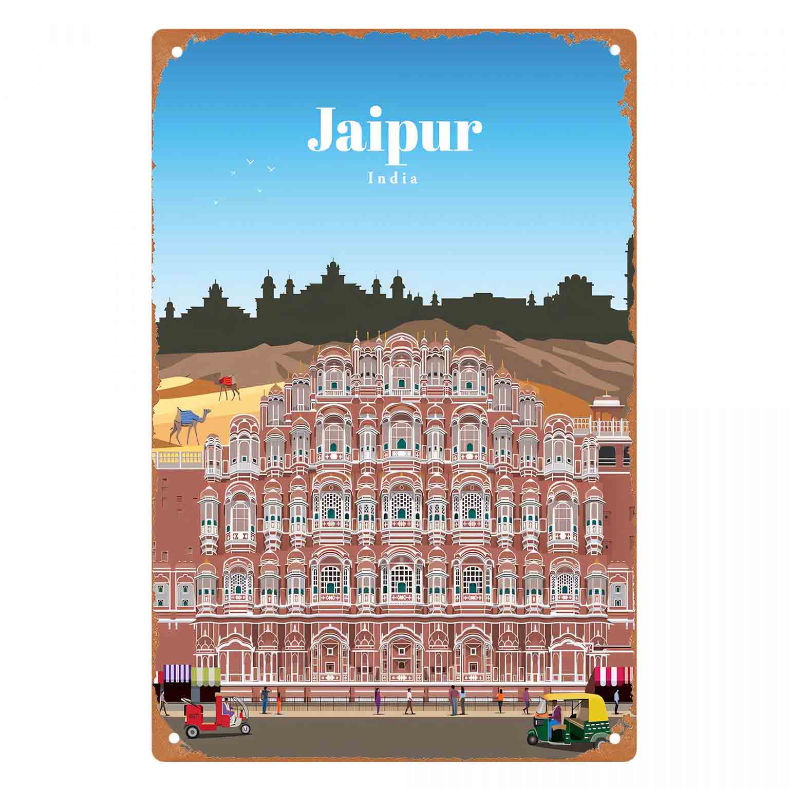 2D FLAT 1pc Jaipur India Hawa  - Home Decor Jaipur review and price