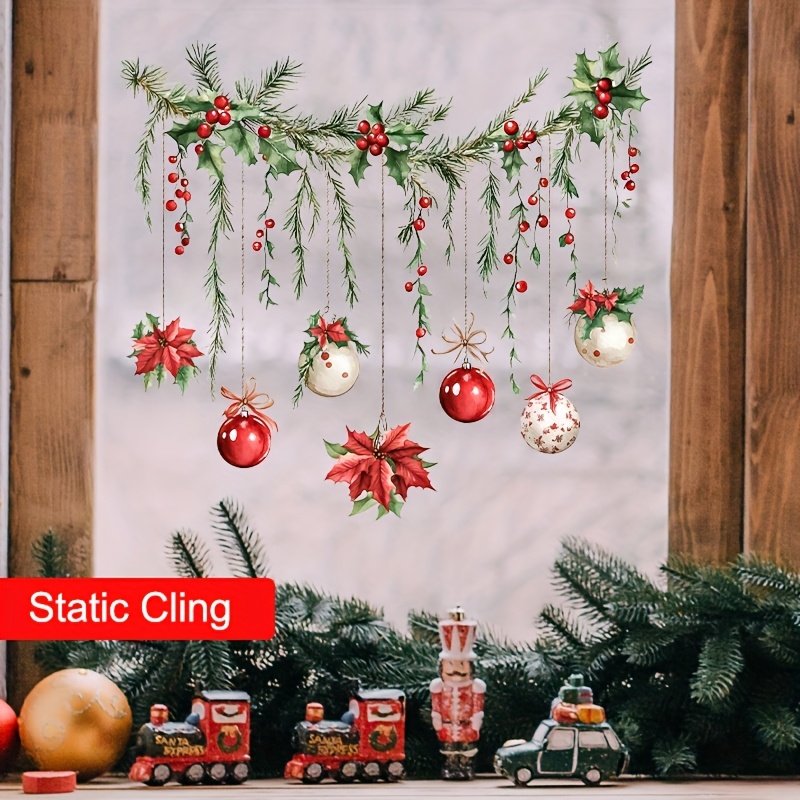 Christmas Windows Sticker Merr - Home Decor Xmas Gifts review and price