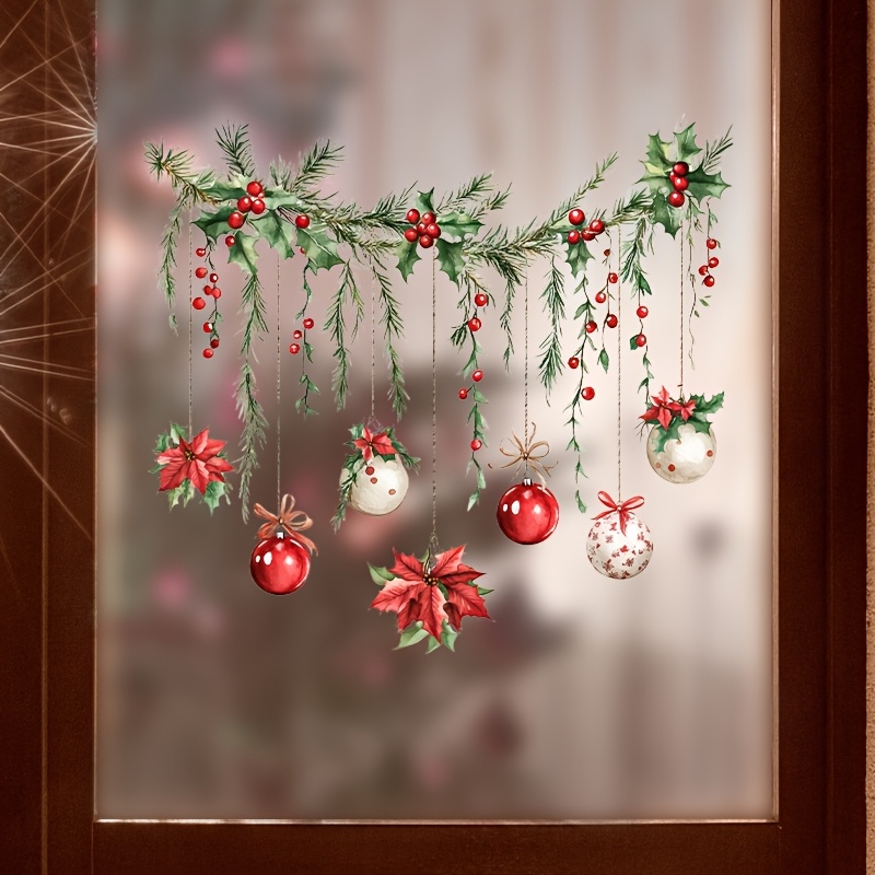 Christmas Windows Sticker Merr - Home Decor Xmas Gifts review and price
