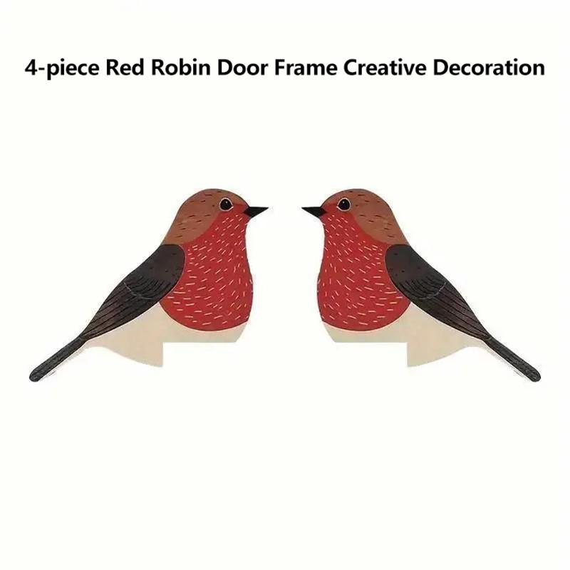 4-piece Bohemian Wooden Bird O - Home Decor Frames review and price