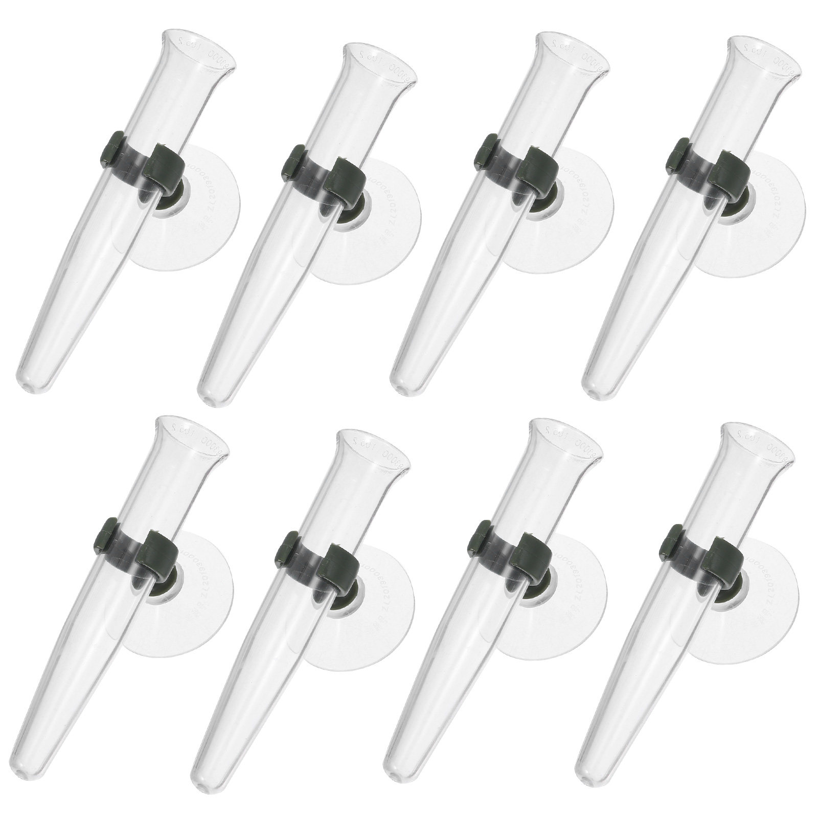 8Pcs Floral Water Tubes Transp - Home Decor Vase With Flowers review and price