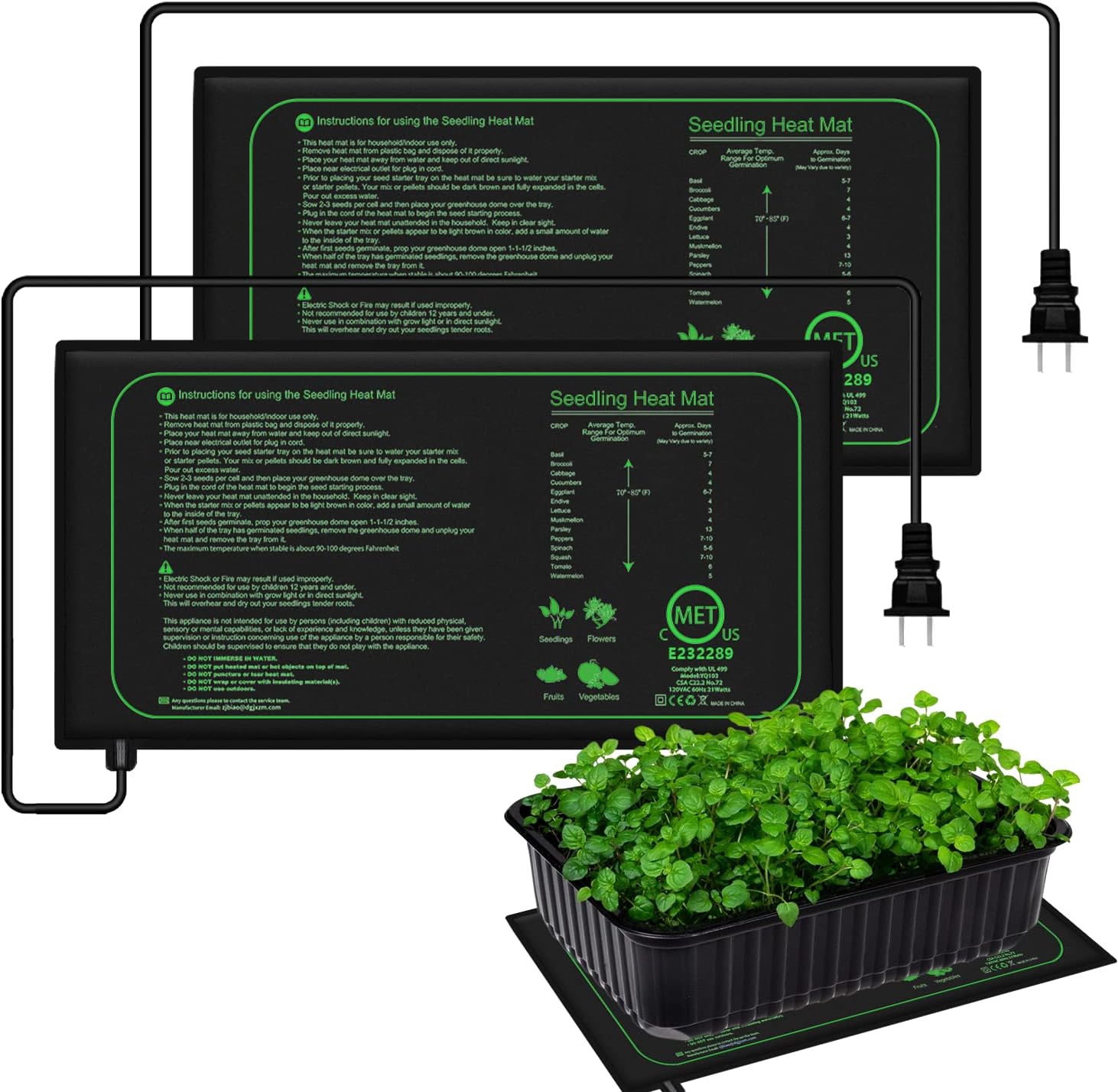 10/25/50CM Seedling Heat Mat I - Home Decor Uk review and price