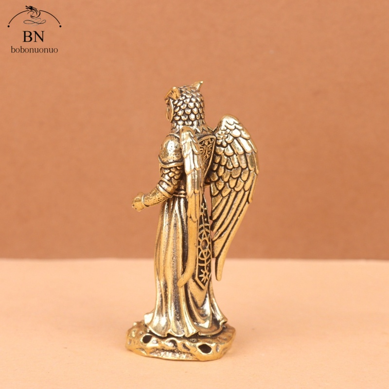 Retro Brass Owl Knight Prophet - Home Decor Korea review and price