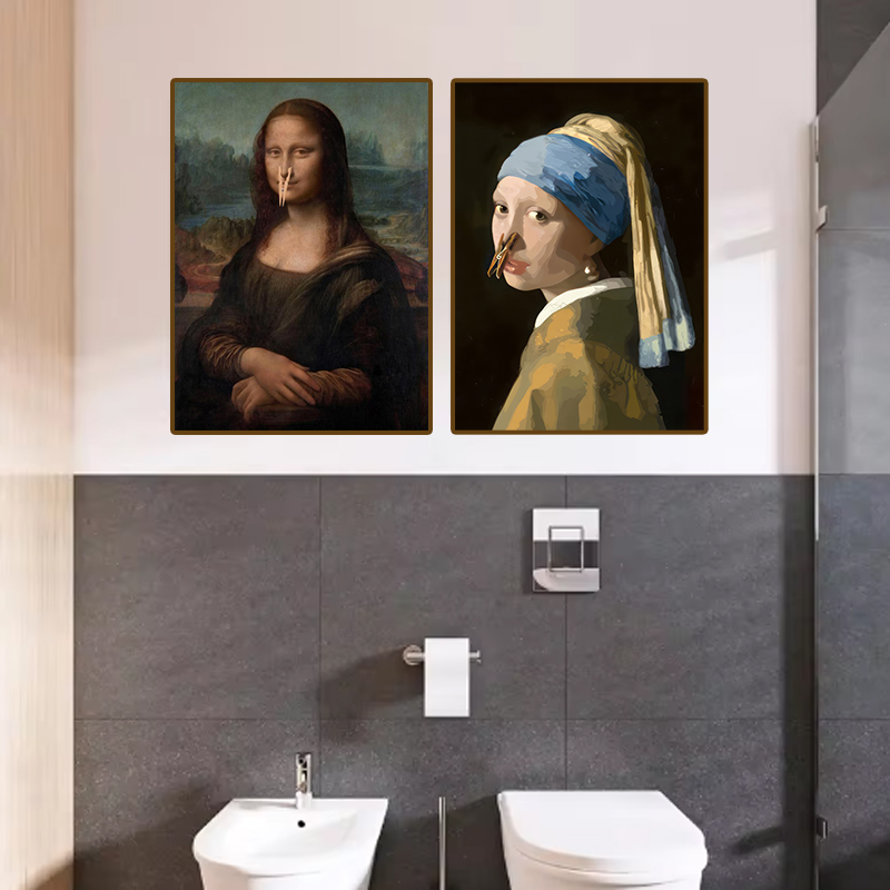 1pc Funny Abstract Bathroom To - Home Decor Trends review and price