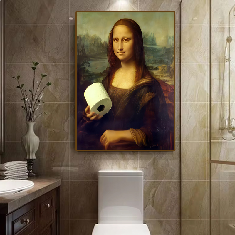 1pc Funny Abstract Bathroom To - Home Decor Trends review and price