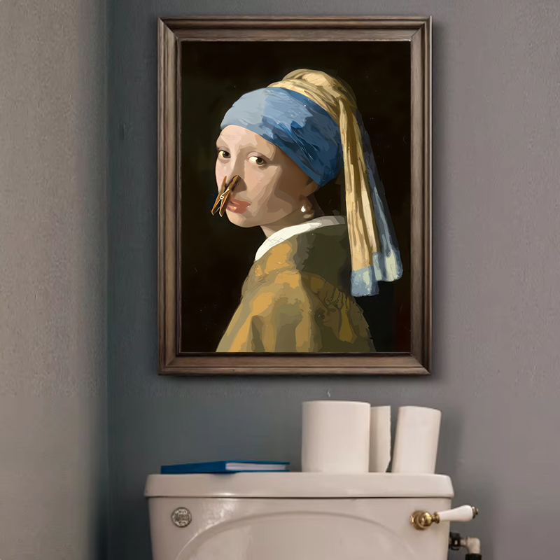 1pc Funny Abstract Bathroom To - Home Decor Trends review and price